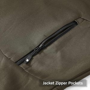 Chándal de algodón de peso pesado para hombre con chaqueta con cremallera Logotipo personalizado Ropa de calle Premium Chándal de hombre con capucha y pantalones de chándal - Product Image 4