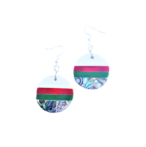 Pendientes colgantes redondos chapados en oro de nácar Natural superventas, listos para enviar, regalo de aniversario para mujer - Product Image 5