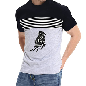 T-shirt vintage délavé à l'acide avec logo personnalisé DTG DTF T-shirt surdimensionné en coton vierge épais pour hommes 100% coton pour hommes - Product Image 3