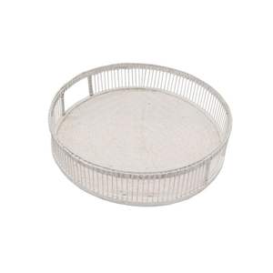 Vente en gros de plateau de service en jute fabriqué à la main plateau de service en jute de haute qualité élégant pour la maison hôtel cuisine utilisation de service - Product Image 1