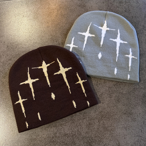 Good Material <b>100</b>% Wool Factory Made Casual Beanie Caps New Style <b>Acrylic</b> Printed Beanie Caps All Kind Color Beanie Hats - Product Image 3