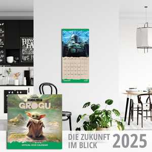 Calendrier promotionnel 2025 Baby Yoda GROGU, le calendrier de The Mandalorian - Product Image 2