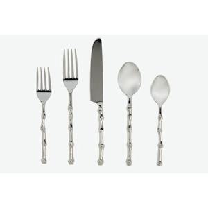 Juego de 4 cubiertos de acero inoxidable, cubiertos, cuchara, cuchillo, tenedor, perfecto para la Mesa de la cocina, los mejores precios, acabado en Color plateado - Product Image 3