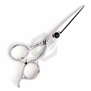 Tijeras de Peluquería Profesionales con Mango Elegante y Hojas Afiladas y Duraderas, Tijeras de Corte de Pelo Profesionales con Reposaditos para los Dedos - Product Image 2