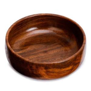 Bols en bois faits à la main Décoration de cuisine rustique - Product Image 1