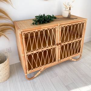 Meuble de rangement en rotin élégant, buffets naturels, vente en gros de meubles de salon - Product Image 5