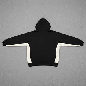 Sudadera con Capucha para Hombre, 100% Algodón, Tejido de Felpa, Diseño Personalizado, Otoño, Alta Calidad, 370gsm, Corte Regular, Resistente al Viento, con Bolsillos, Tallas Grandes - Product Image 2