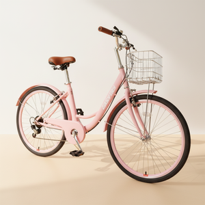Vélo de ville 26 pouces à vitesse unique ou 7 vitesses pour femme, vente en gros d'usine - Product Image 2