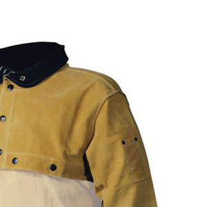 Nuevo yugo de soldadura vaca cuero dividido traje de seguridad de soldadura resistente al fuego resistencia al calor yugo de soldadura de la mejor calidad - Product Image 2