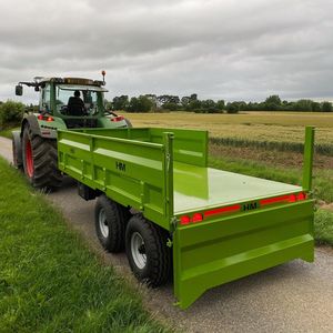 2025 nuevo diseño 1,5 T-10t PTO-Driven hidráulico Farm Dump Trailer Tractor Mini 2-8 Ton Farm Trailer con componente de núcleo de engranaje usado - Product Image 5