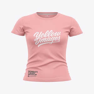 OEM Custom Women's Casual Short Sleeve Heavy Cotton <b>T</b>-<b>shirt</b> Breathable O-Neck Logo Screen Printed Quick Dry for Diamond - Product Image 3