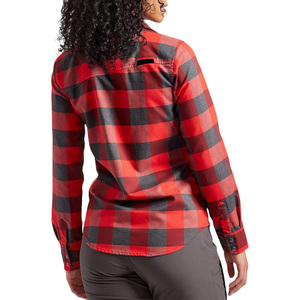 Camisas de oficina de manga larga para mujer profesionales personalizadas, blusas de uniforme de trabajo con impresión de bordado - Product Image 6