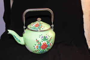 Contemporary Design Hand Painted Artistry Stainless Steel Kettle Elegant Touch for Every Pour for Coffee & <b>Tea</b> <b>Sets</b> - Product Image 2