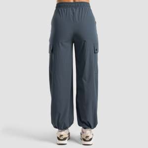 Pantalones Cargo de Cintura Alta para Mujer, Leggings Transpirables de Lona con Estampado, Estilo Casual para Otoño, Talla XL, Color Gris Lavado - Product Image 2