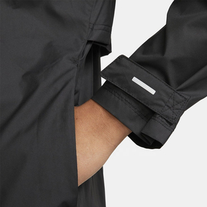 Veste de course en nylon noir pour femmes en gros Anorak imperméable et coupe-vent personnalisé Service OEM pour la saison d'hiver - Product Image 2