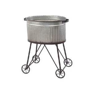 Galvanized Planters With <b>Hook</b> New Look Metal Flower Pots And Planters In Wholesale Price New Latest <b>Garden</b> Planters - Product Image 5