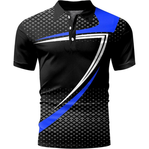 Camisa de Golf Personalizada de Alta Calidad, 100% Algodón Ecológico, de Secado Rápido, con Cuello Tipo Blade, para Hombre, Sublimada, al por Mayor - Product Image 5
