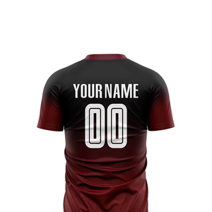 Uniformes de football en polyester personnalisés de la meilleure qualité avec impression du nouveau logo Conception personnalisée Vêtements de sport Service OEM disponible - Product Image 6