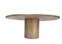 Table basse européenne haut de gamme Mobilier de salon Table centrale design artistique Table basse dorée de luxe à prix raisonnable