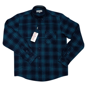 เสื้อเชิ้ตผ้าสักหลาดเอวสูงแนว2023สำหรับผู้ชายผ้าฝ้าย100% กันรอยยับระบายอากาศได้ดีจากบังคลาเทศ - Product Image 2