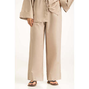 Pantalones de Pierna Ancha de Cintura Media con Característica Transpirable WM-COD-SS25-369B Corte Regular - Product Image 2