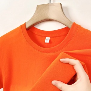 2025 nouveau t-shirt à manches courtes pour hommes et femmes de marque de mode décontractée 100% coton tricoté anti-rétrécissement écologique - Product Image 4