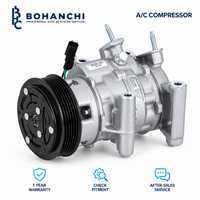 Kompresor AC Mobil Tipe Denso R134a 10SRE13C 12V 6PK 120mm untuk Ford Fiesta 1846037 Pasokan Langsung