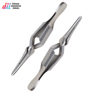 เครื่องมือผ่าตัดหัวใจแบบใช้ซ้ำได้ ทำจากสแตนเลส ยี่ห้อ Debonairii รุ่น Manual Straight Cross Action Bulldog Clamps - Product Image 6