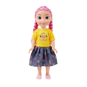 Muñeca de Moda con Luz y Sonido RGB de 30 cm, Mini Juguete Suave, Funciona con Pilas, Modelo Musical Hecho de Plástico y Silicona - Product Image 4