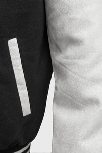 Nouveautés : Veste universitaire pour homme, style baseball personnalisé, vente en gros, style urbain, finition ciselée - Product Image 5