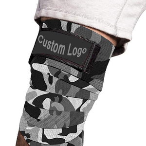Logo personnalisé Musculation élastique Powerlifting Néoprène Genouillères Unisexe Prix direct d'usine pour l'haltérophilie - Product Image 4