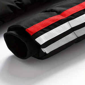 Chaquetas acolchadas de invierno OEM para hombre, ajuste Regular, poliéster a prueba de viento con logotipos de impresión personalizados, etiquetas privadas, cierre de cremallera de talla grande - Product Image 6