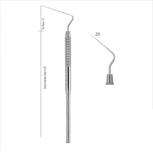 Porte-chaleur personnalisés pour instruments dentaires, instruments de remplissage dentaire en acier métallique, composite dentaire antiadhésif, instrument de lime - Product Image 1