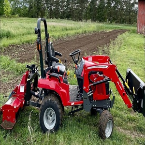 Tractor agrícola compacto Massey Ferguson GC1725M más nuevo con motor central y componentes de caja de cambios a la venta - Product Image 1