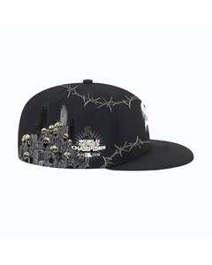 Custom Stitch Mode Enterprises Snapback Trucker Hat-Checkered Pattern Terry <b>Fabric</b> Metal Buckle Closure Unisex Adult - Product Image 4