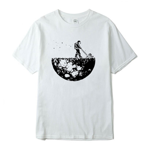 เสื้อยืดฟลีซผู้ชายแบบแห้งเร็ว ไซส์ใหญ่ แขนสั้น ผ้าโพลีเอสเตอร์/คอตตอนบาง ระบายอากาศได้ดี รับออกแบบโลโก้ตามสั่ง OEM - Product Image 2