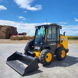 Minicargadora de alto rendimiento JCB 3TS-8W, entrega rápida, cargadora de orugas de ruedas de calidad superior con motor PLC de bomba de 2 toneladas - Product Image 1