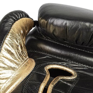 Boxing <b>Gloves</b> for Men Women Made of Leather with Thick Padding for Safety Adjustable Fit for Gym Fitness Training and Workout - Product Image 3