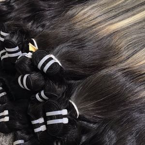 Cabello humano Piano Natural recto, 100% cabello virgen crudo cabello liso vietnamita, extensión de cabello humano para mujeres negras - Product Image 1