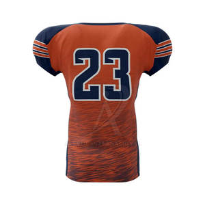 Uniforme de Fútbol Americano Juvenil Personalizado al por Mayor, Conjunto de Camiseta de Práctica, Opciones de Sublimación y Tackle Twill Disponibles - Product Image 6