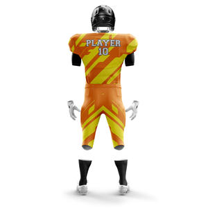 Factory Rate Custom Logo American <b>Football</b> Jersey Set Breathable Breathable Uniforms for Boys Plus Size Short Low <b>Price</b> OEM - Product Image 3