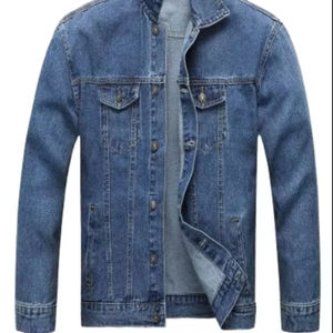 Vestes Denim Hiver Vintage pour Homme Bouton Avant 100% Coton Tendance Eco-Friendly 2025 Styles - Product Image 1