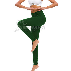 Leggings de yoga à taille élastique avec logo personnalisé, dernier design, vente en gros, légers et écologiques - Product Image 6