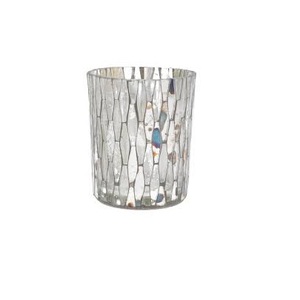 Candelabro con soporte único para el hogar, lámpara de cristal de mosaico teñida, para decoración de fiestas, eventos y bodas, venta al por mayor, 2023 - Product Image 4