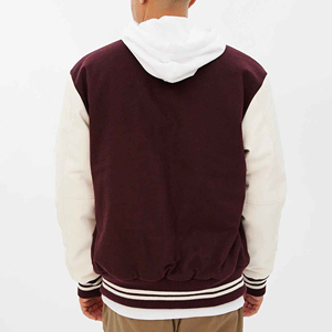 Letterman bordado Varsity chaquetas hombres mujeres Streetwear alta calidad hecho a medida béisbol última chaqueta Varsity personalizada hombres - Product Image 3