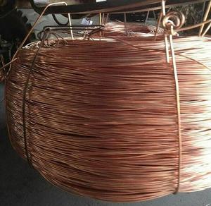 Alambre de cobre redondo recocido recubierto de plata Aleación de cobre de latón Alambre de cobre rojo de alta pureza 99.99% - Product Image 4