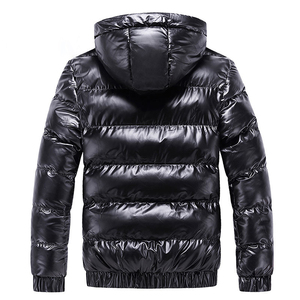 Nueva chaqueta personalizada de alta calidad al por mayor, chaqueta para hombre con cara acolchada, chaqueta impermeable informal con embalaje personalizado - Product Image 5