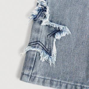 กางเกงยีนส์ผ้ายีนส์ใหม่สำหรับผู้หญิงจากผู้ผลิตปากีสถานเอวสูงเหมาะสำหรับยิมสไตล์แฟชั่นในเมืองและความสะดวกสบายในชีวิตประจำวัน - Product Image 3