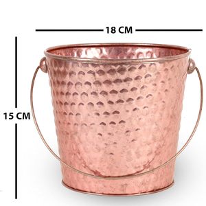 New Arrival Rose Gold Color Best Quality Durable Metal <b>Planters</b> With Customized Color and Size <b>for</b> Home Hotels and Malls - Product Image 2