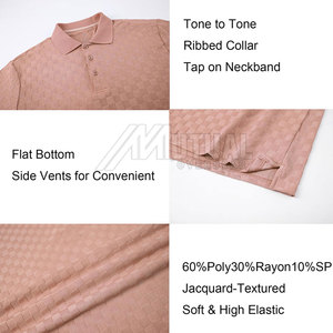 Camisetas de polo duraderas para hombre, camisetas de polo de diseño elegante de material de algodón ligero, ideales para el verano - Product Image 6